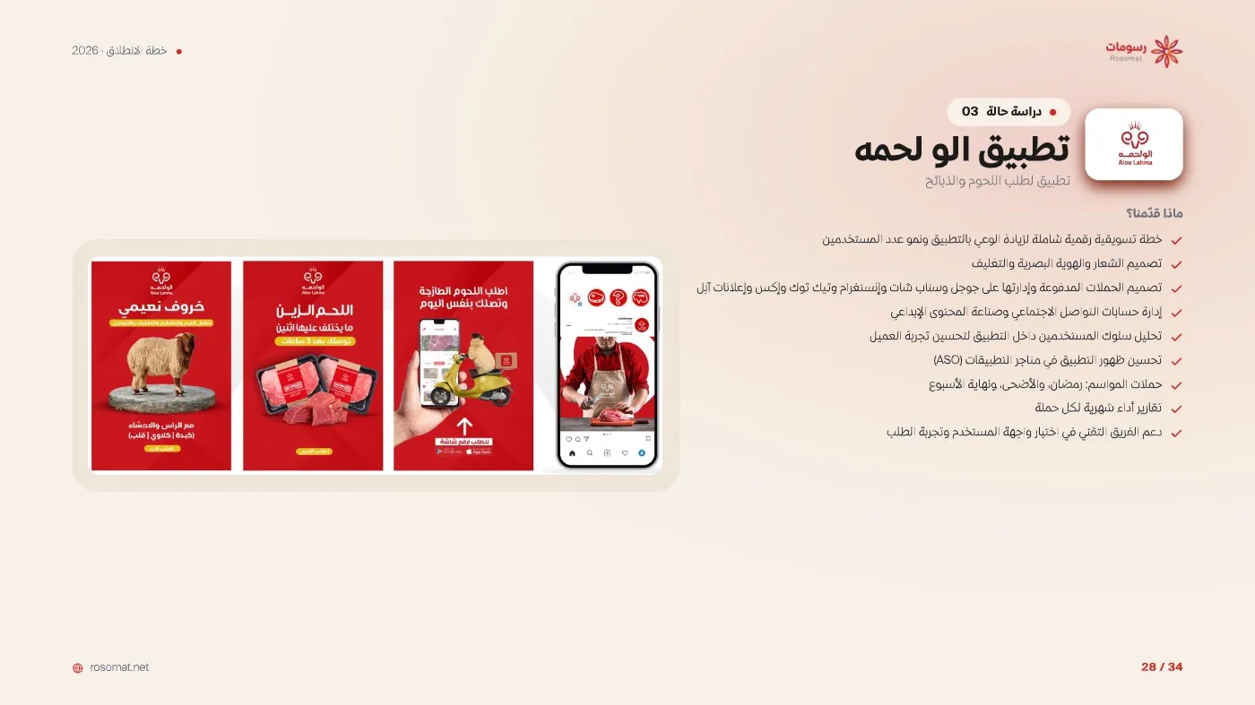 خطة الانطلاق التسويقية — صفحة 28