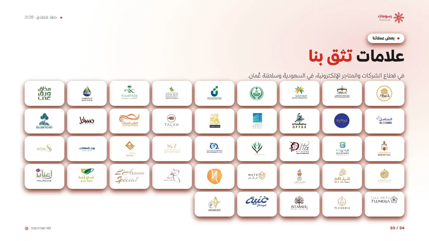 خطة الانطلاق التسويقية — صفحة 30